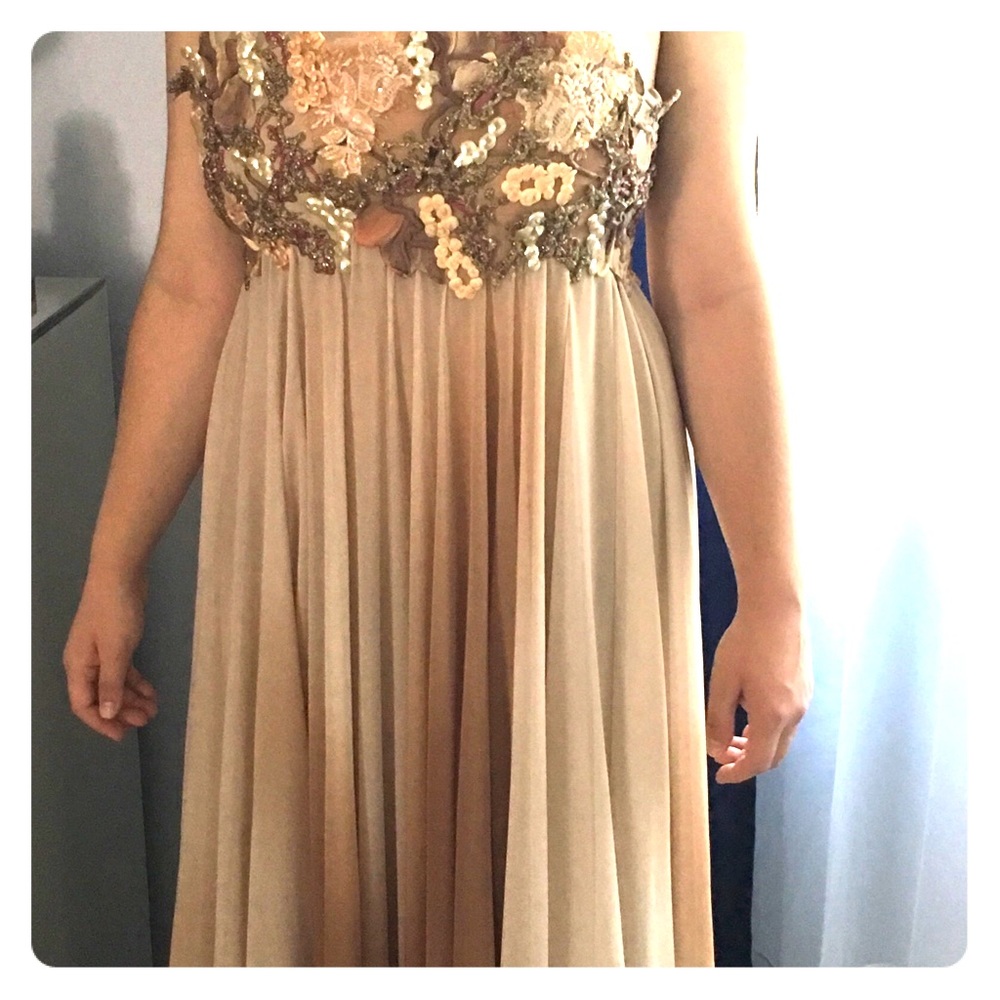 Emma Savahl one of f a kind dress.